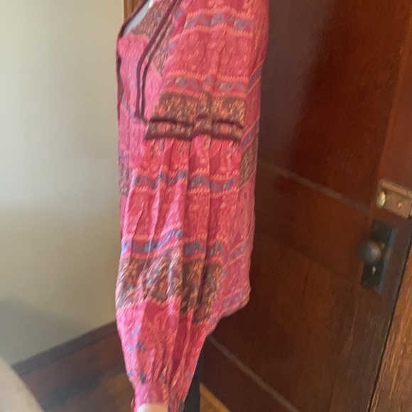 🌸St. John’s bay boho pink paisley tunic🌸 - Picture 5 of 8